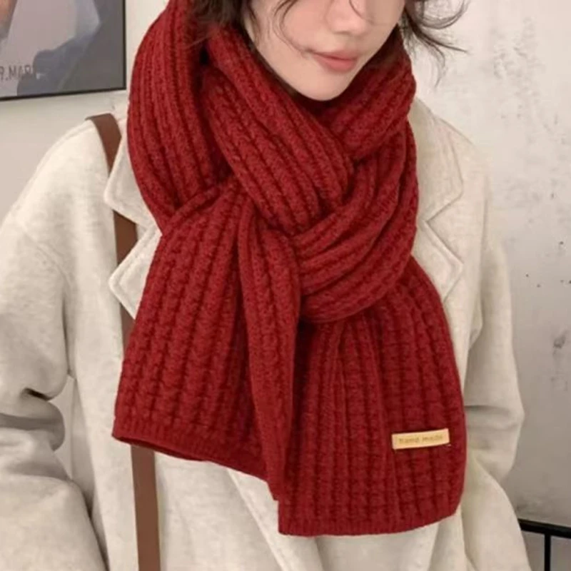 Écharpe effet cachemire torsadée