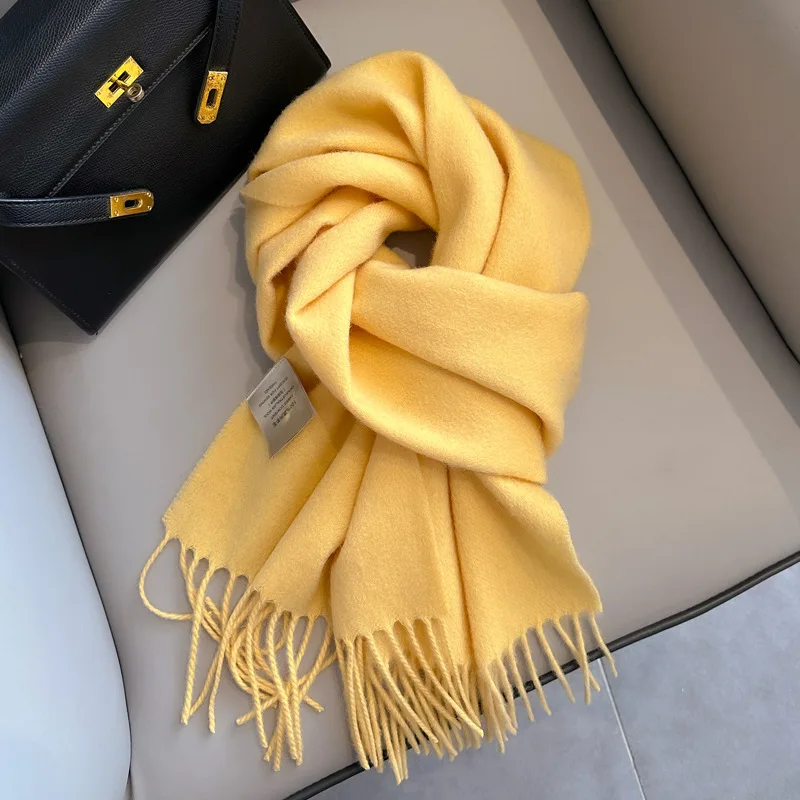 fashionable winter scarf