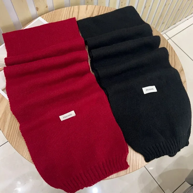 écharpe couleur unie en polyester