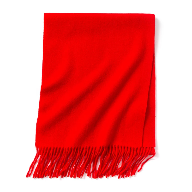 Écharpe femme laine unie longue douce – chaleur intense – Image 12