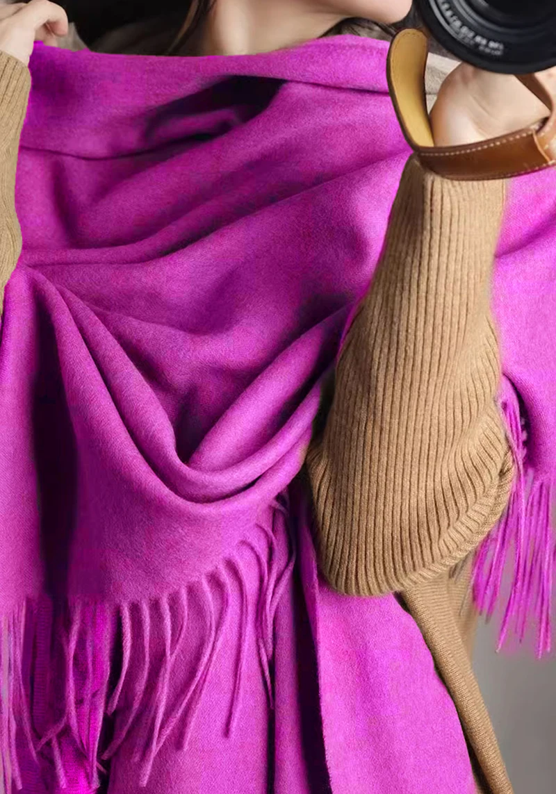 mode femme écharpe d'hiver