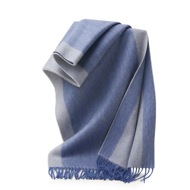 Echarpe réversible laine tendance