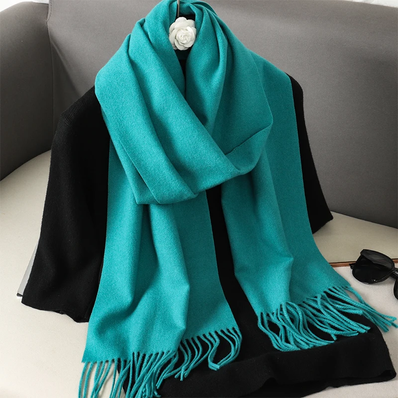 Echarpe moderne cachemire look