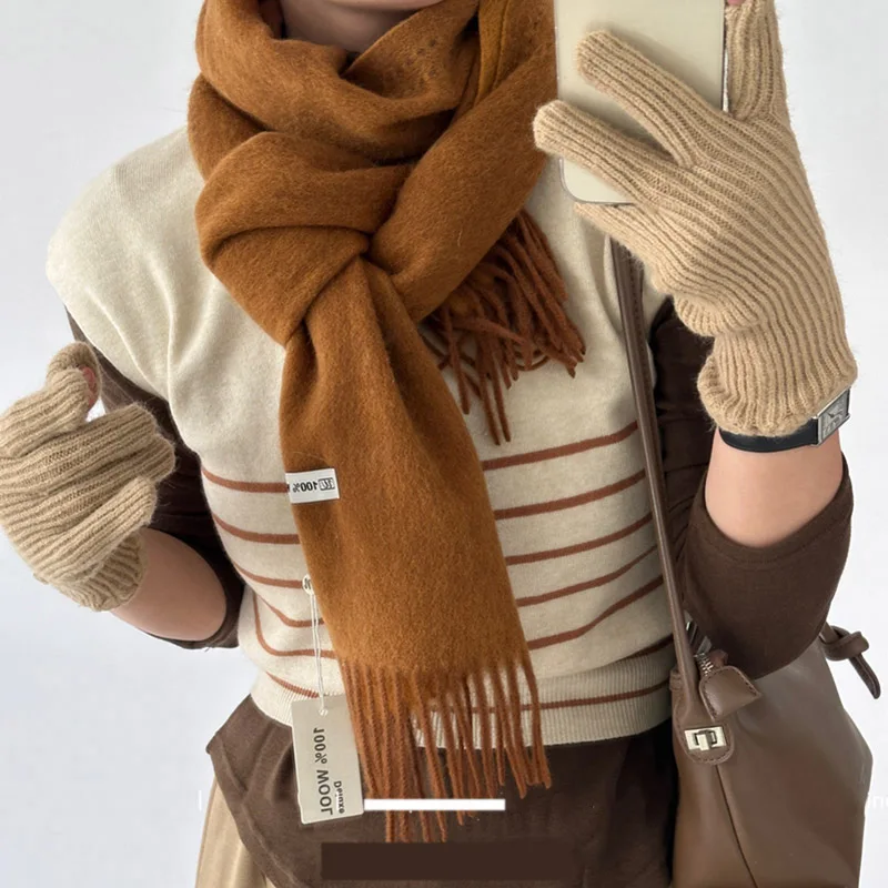 Accessoire en pure laine