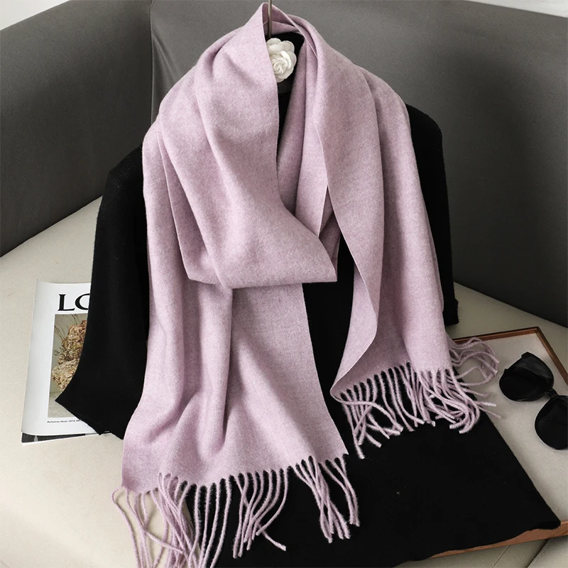 Echarpe d'hiver look soigné
