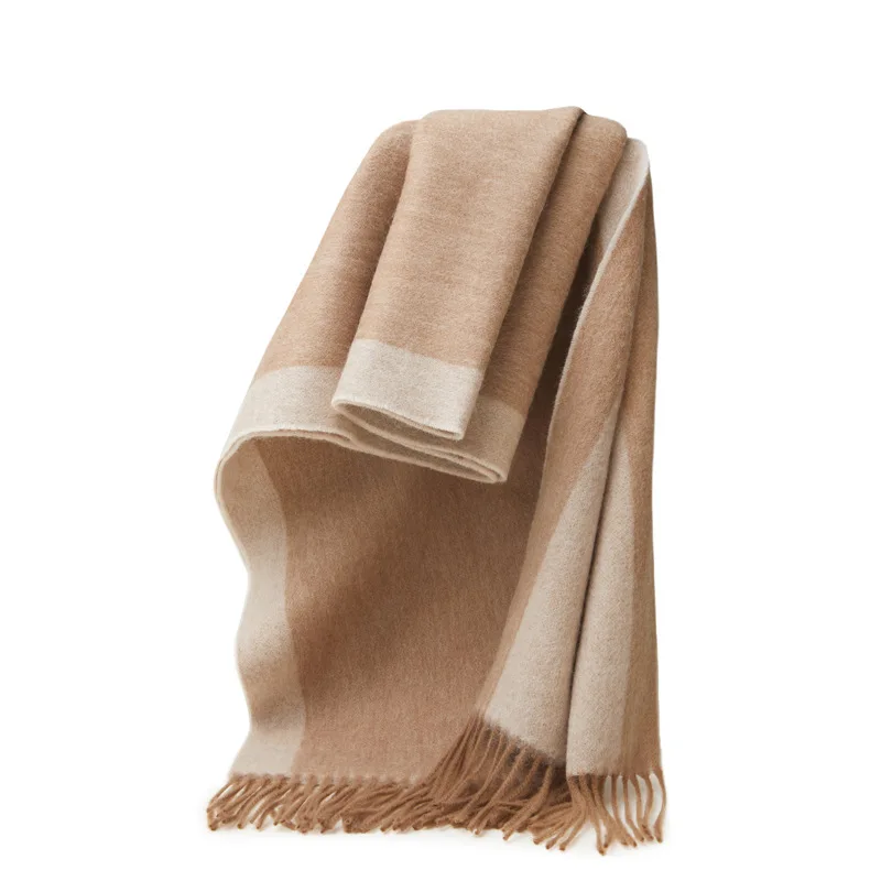 Écharpe chic laine douce
