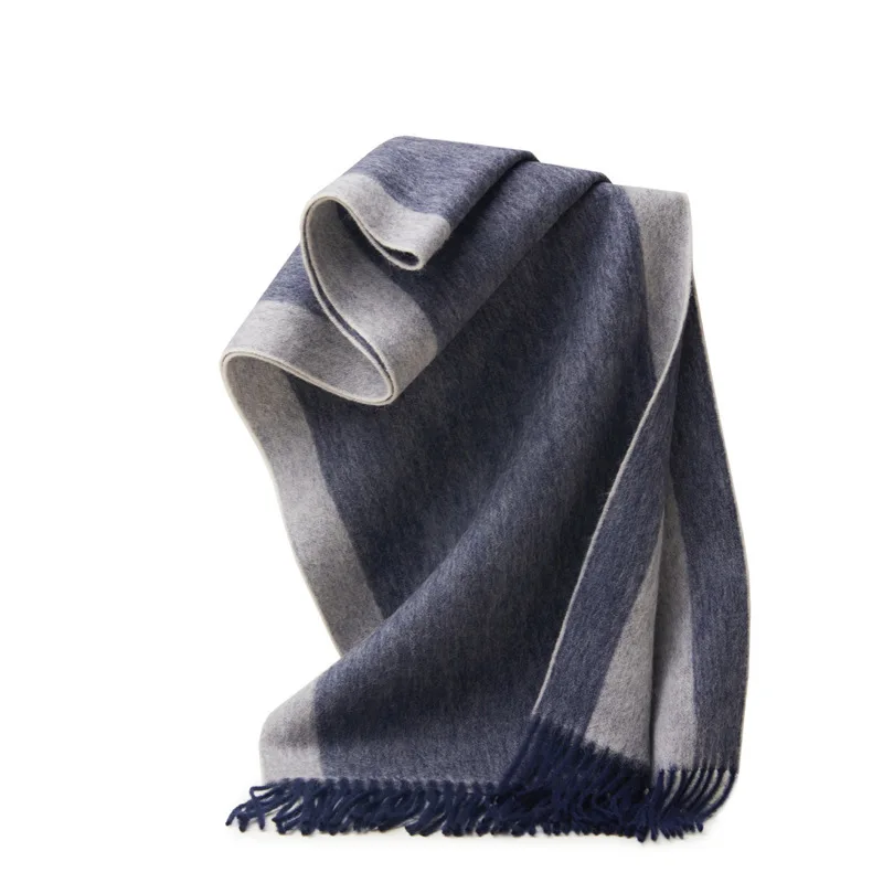 Echarpe laine design sophistiqué