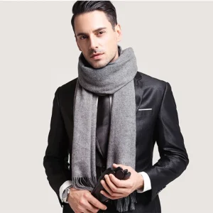 Écharpe en laine maille douce – Chaleur et style