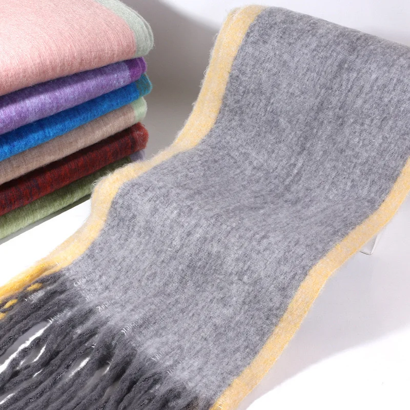 Echarpe femme laine multicolore irrésistible et tendance – Image 2